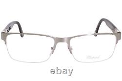 Chopard VCHA78 0Q39 Eyeglasses Men's 23KT Palladium/Horn Optical Frame 56mm