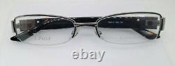 Christian Dior CD3743 Silver CDB Semi Rim Metal Eyeglasses Frame 53-18-135 SD