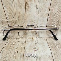 Christian Dior Monsieur Silver Folding Eyeglasses FRAMES CD2172 52-22-140 NWOT