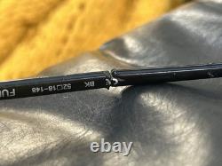 Chrome Hearts FUN HATCH 925 silver Black Square Full Rim Eyeglasses
