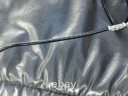 Chrome Hearts FUN HATCH 925 silver Black Square Full Rim Eyeglasses