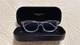 Coach Crystal Clear And Silver Eyeglasses