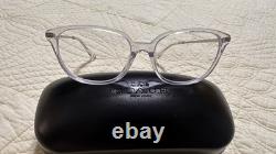 Coach Crystal Clear And Silver Eyeglasses