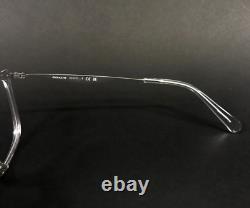 Coach Eyeglasses Frames HC5177 9455 Transparent Clear Silver Full Rim 53-23-150