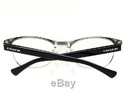 Coach Eyeglasses HC 5074 9239 Satin Black Silver Full Rim Frame 5217 135