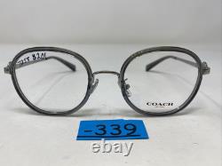 Coach HC 5129 5648 Shiny Silver 51-20-140 Full Rim Eyeglasses Frame -339