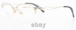 Colani Design Glasses Frame Mod. 1803 52-17 135 Vintage Silver Gold Half Rim