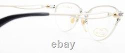 Colani Design Glasses Frame Mod. 1803 52-17 135 Vintage Silver Gold Half Rim