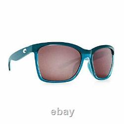 Costa Anaa Sea Glass Ocearch Plastic Frame Copper Ladies Sunglasses ANA152OSCP