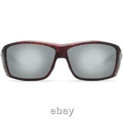 Costa Cat Cay Tortoise Acetate Frame Silver Mirror Lens Unisex Sunglasses