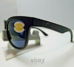 Costa Del Mar Copra Blackout Black With Grey 580p Polarized Sunglasses Cop01 New