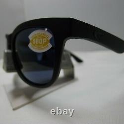 Costa Del Mar Copra Blackout Black With Grey 580p Polarized Sunglasses Cop01 New