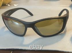 Costa Del Mar Fisch 125mm Sunglasses with Blackout Frame and Sunrise Silver