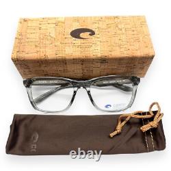 Costa Del Mar Mariana Trench Eyeglasses Glasses MRA400 Clear Gray 55mm withcase