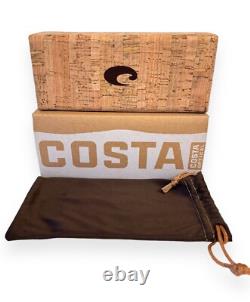 Costa Del Mar Mariana Trench Eyeglasses Glasses MRA400 Clear Gray 55mm withcase