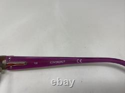 Covergirl CG514 Col. 083 50-15-135 Violet/Silver Full Rim Eyeglasses Frame KO78