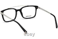 DSQUARED2 DQ5209 001 Black Plastic Aviator Optical Eyeglasses Frame 52-19-140 RX