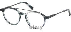 DSQUARED2 DQ5277 092 Blue Plastic Aviator Optical Eyeglasses Frame 50-20-145 RX