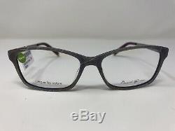David Green Eyeglasses Frame SUNRAY SK9 53-16-135 Silver/Violet Full Rim UI52