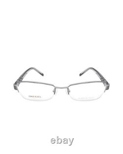 Diesel 00s Half Rim Black & Silver Glasses with Cut Outs ORIGINAL NEW