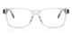 Diesel Dl 5407 020 Gray Crystal Plastic Optical Eyeglasses Frame 55-16-145 Rx