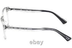 Diesel DL 5407 020 Gray Crystal Plastic Optical Eyeglasses Frame 55-16-145 RX