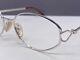 Dior Eyeglasses Frames Woman Round Oval Silver Full Rim Metal 3523