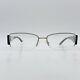 Dior Eyeglasses Women Square Black Silver Flower Half-rim Logo Mod. Cd3734 New