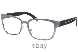 Dior Homme Dior0192 MCU Eyeglasses Men's Ruthenium/Black Full Rim Optical Frame