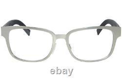 Dior Homme Dior0192 MCX Eyeglasses Men's Silver/Black Full Rim Optical Frame