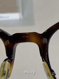 Dior Homme Eyeglasses Men Tortoise Shell Black Rim Mod. DIOR0202 G60 Frame +Case