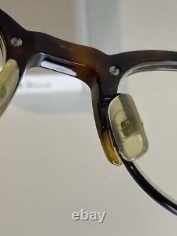 Dior Homme Eyeglasses Men Tortoise Shell Black Rim Mod. DIOR0202 G60 Frame +Case