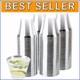 Disposable 9 Oz Clear Plastic Tumblers With Silver Rim Perfect For Any Party