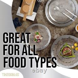 Disposable Plates For Party Supplies Silver Rimmed Plastic Plates With Silv