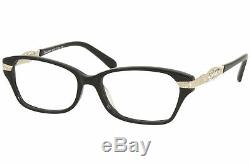 Diva 5499 97A Eyeglasses Women's Black/Silver Full Rim Optical Frame 52mm