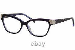 Diva Women's Eyeglasses 5504 25T Blue Full Rim Optical Frame 52mm