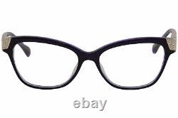 Diva Women's Eyeglasses 5504 25T Blue Full Rim Optical Frame 52mm