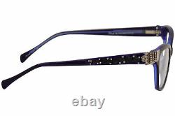 Diva Women's Eyeglasses 5504 25T Blue Full Rim Optical Frame 52mm