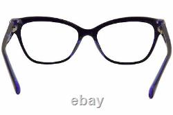 Diva Women's Eyeglasses 5504 25T Blue Full Rim Optical Frame 52mm