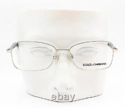 Dolce Gabbana DG 1233 05 Eyeglasses Glasses Silver Blue Marble 52-16-135 withcase