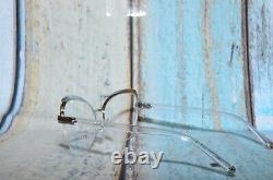 Dolce & Gabbana DG1305 1323 Cat Eye Clear & Silver Womens Eyeglasses 55mm