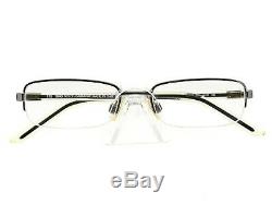 Dolce & Gabbana Eyeglasses D&G 4131 H75 Silver Half Rim Frame Italy 4917 135