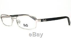 Dolce&Gabbana Eyeglasses D&G 5090 1005 Silver Black Full Rim Frame 52-17-135 M20