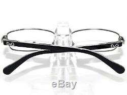 Dolce & Gabbana Eyeglasses D&G 5090 1005 Silver Black Full Rim Frame 5217 135