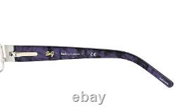 Dolce&Gabbana Eyeglasses Frame 5054 279 Silver Purple Men Women 4916 135 #3684