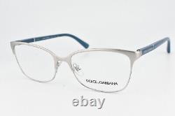 Dolce&Gabbana Eyeglasses Frame DG 1268 1256 Silver Women Italy 5416 140 #4322