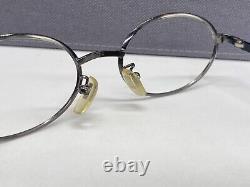 Dolce Gabbana Eyeglasses Frames woman Round Oval Silver Chrome Dg 112 Full Rim