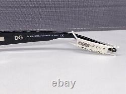 Dolce Gabbana Eyeglasses Frames woman Silver Black Rhinestone Full Rim Dg 1160