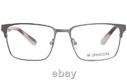 Dragon DR2027 071 Eyeglasses Men's Matte Gunmetal Full Rim Square Shape 54mm