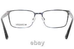 Dragon DR7005 070 Eyeglasses Men's Matte Gunmetal Full Rim Rectangle Shape 57mm